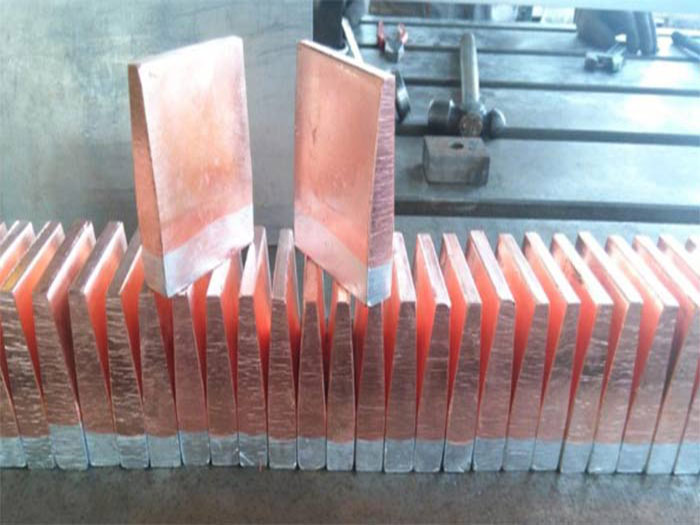 Kupfer verkleidete Aluminium-Aufhängerstange für Zinkraffinerie